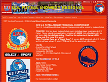 Tablet Screenshot of midwestfutsalchampionship.com